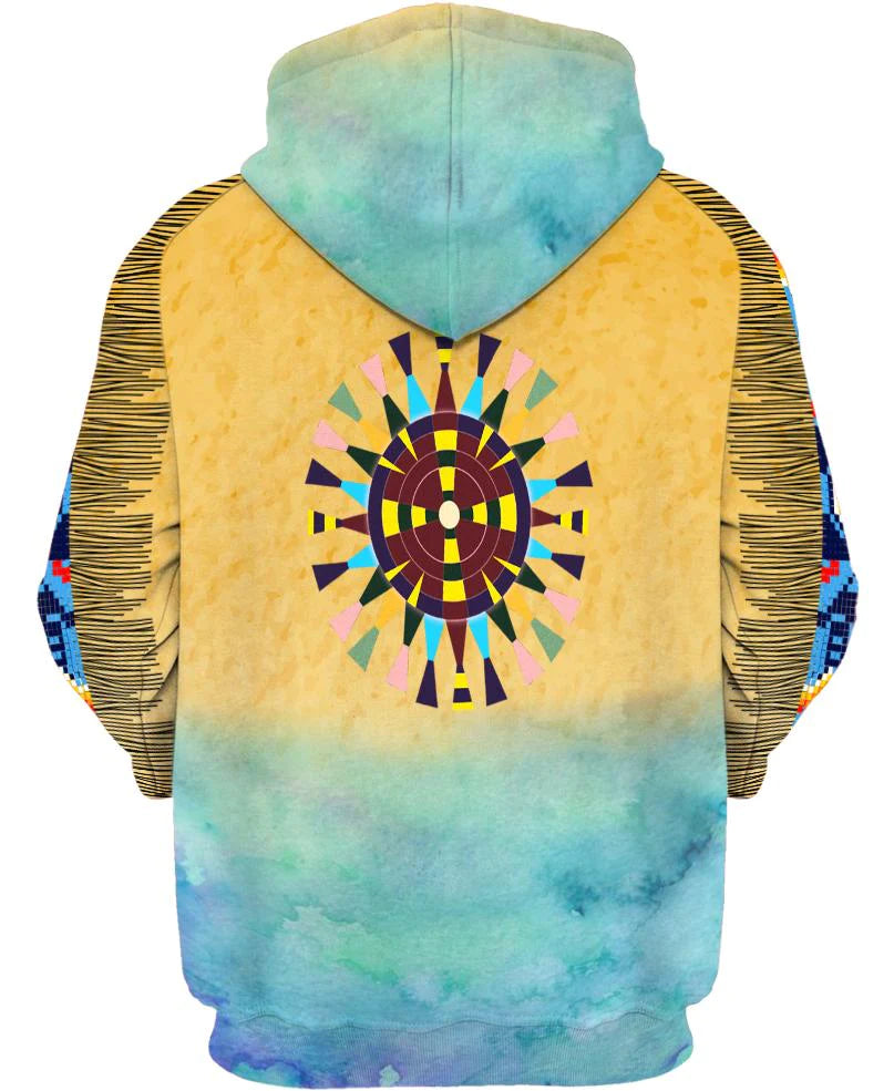 Native American Bright Connecting Pattern