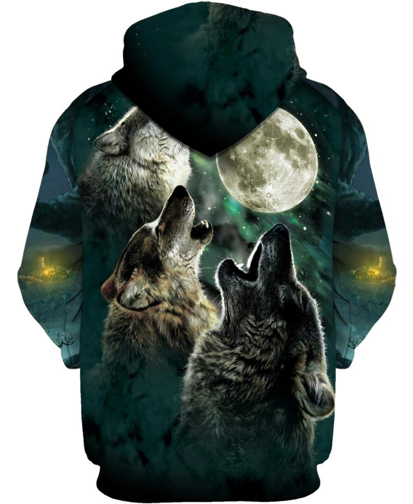Native American Wolfs Moon