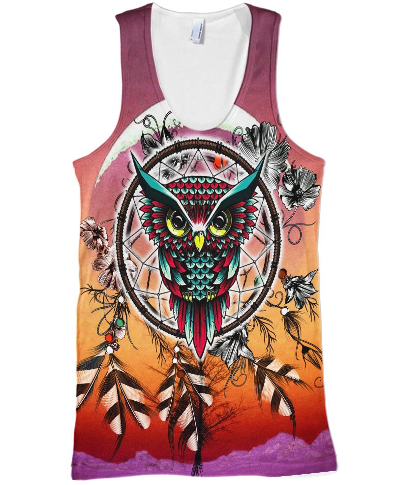 Native American Cute Owl