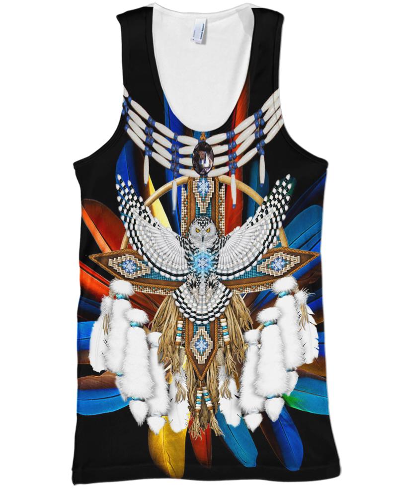 Native American Feather Backgroud Eagle