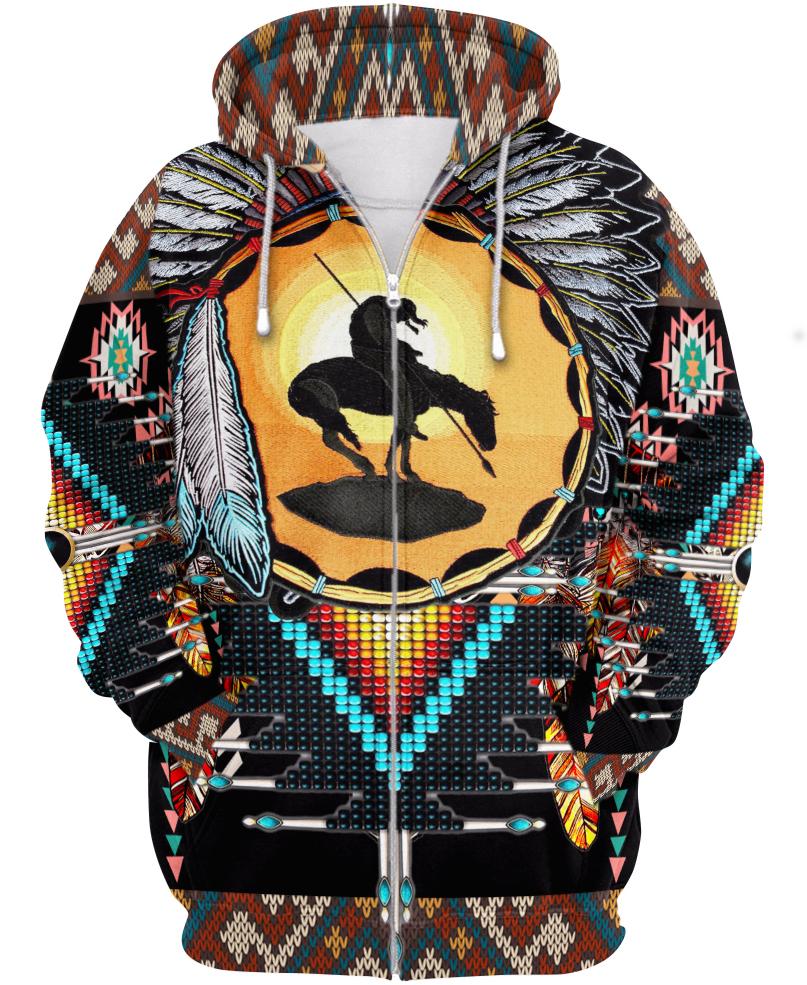 Native American Moon Horse