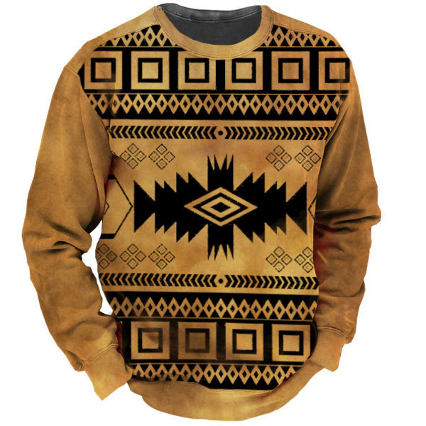 Outdoor Vintage Tribal Aztec Ethnic Print