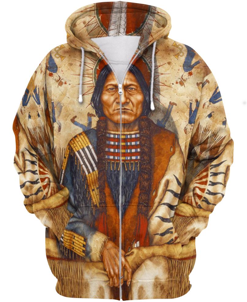 Native American Powerful Leader