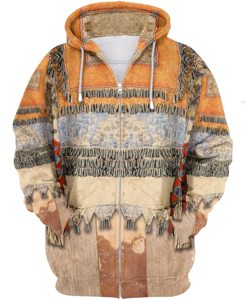 Native American Pattern Orange
