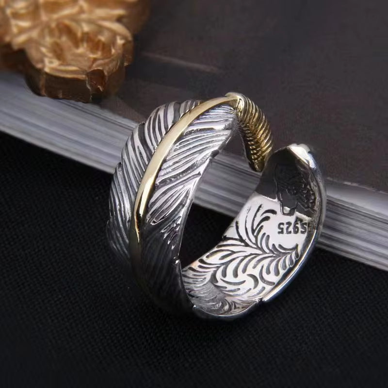 Native Feather Ring