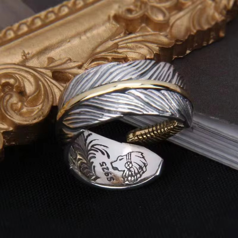 Native Feather Ring