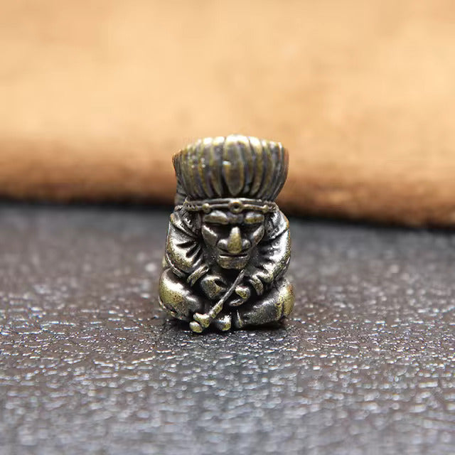 Indian Elders Chief Beard Bead