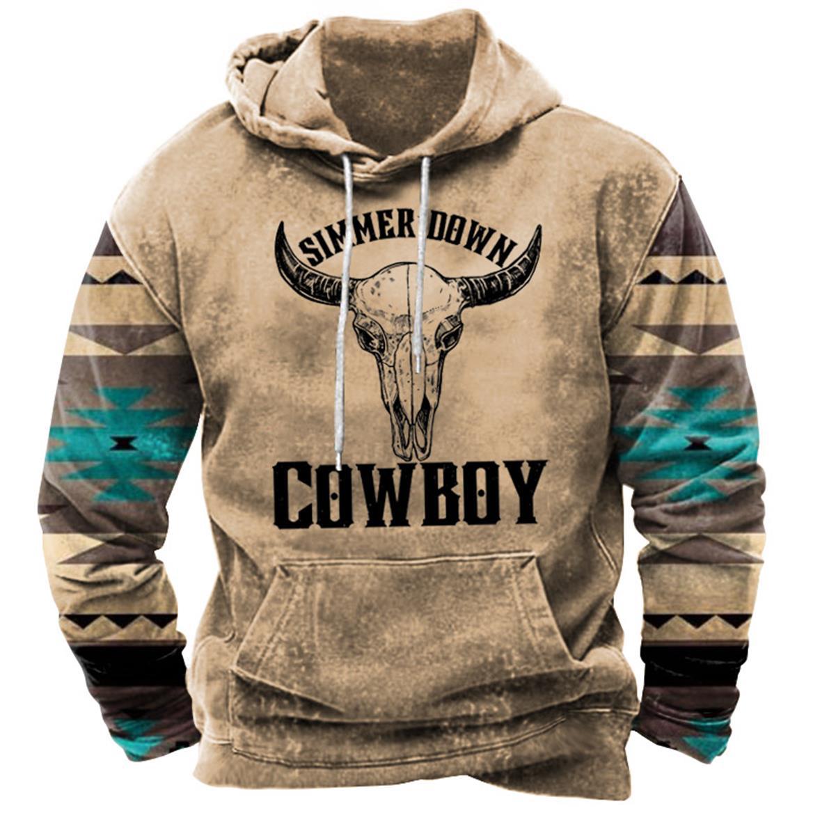 Simmer Down Cowboy Hoodie