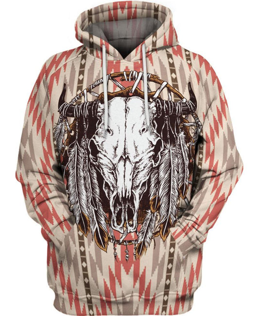 Native American Buffalo Pattern