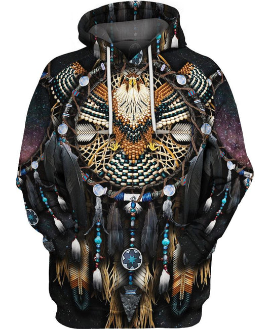 Native American Dark Purple Eagle