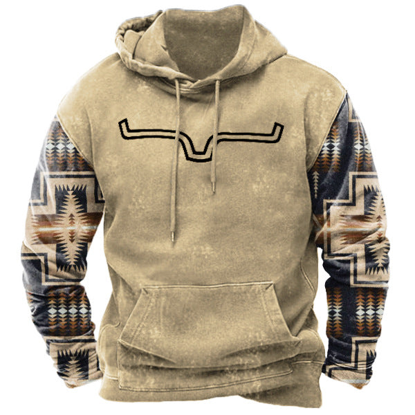 Mens best sale western hoodies